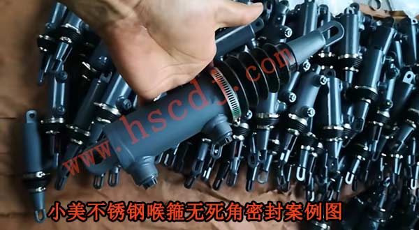 不銹鋼喉箍密封原理圖